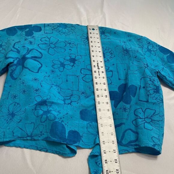Peanut Punch Casual Wear Blue Lagenlook 2 Pc Dress Set Size Small Medium - Picture 13 of 15